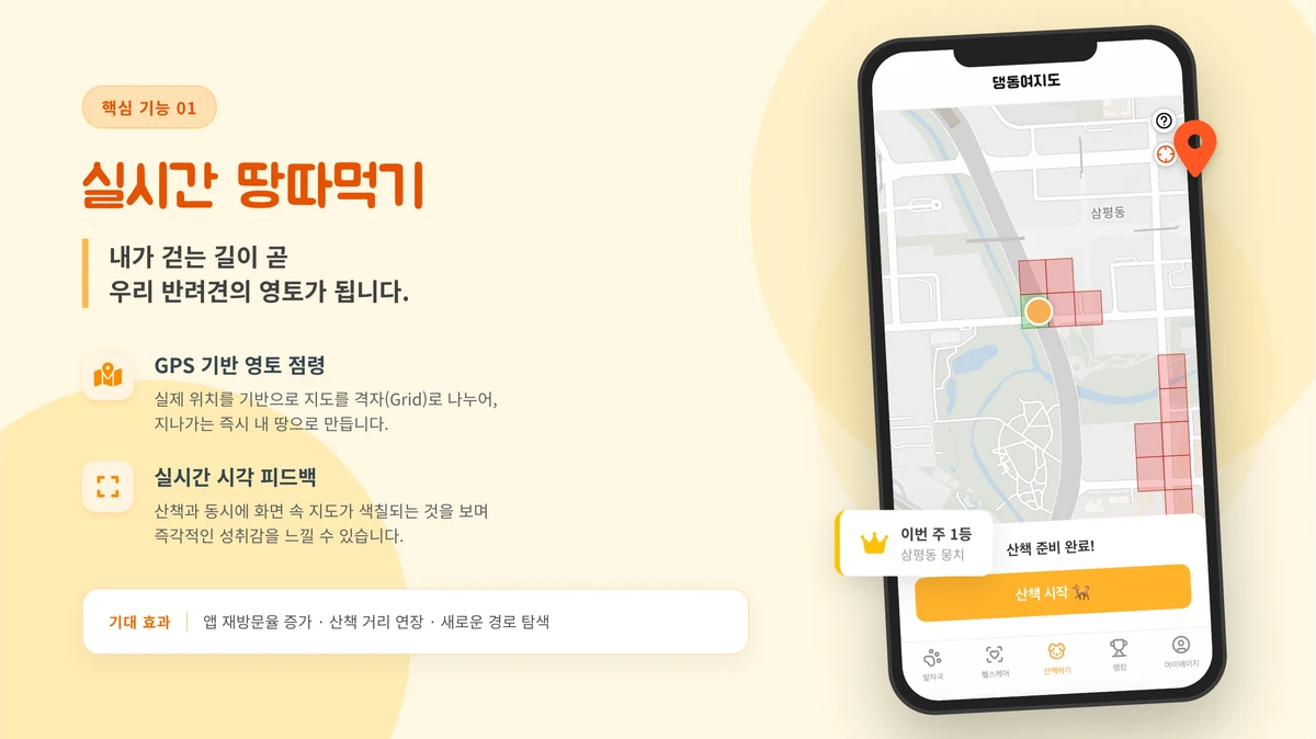 댕동여지도 스크린샷 2