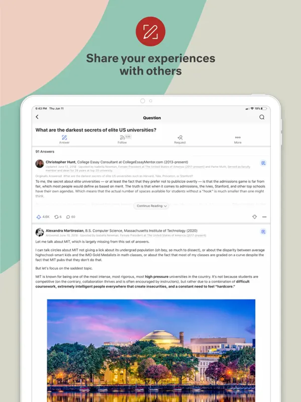 Quora 쿼라 스크린샷 4