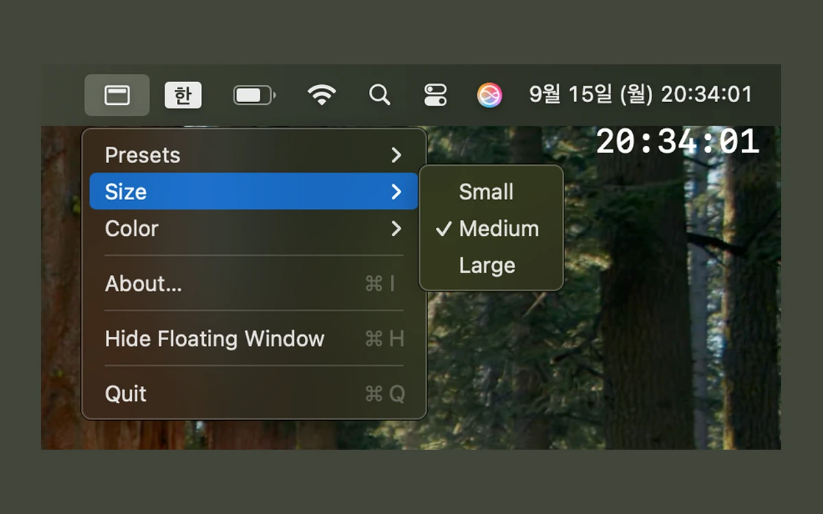 CornerHUD 스크린샷 3