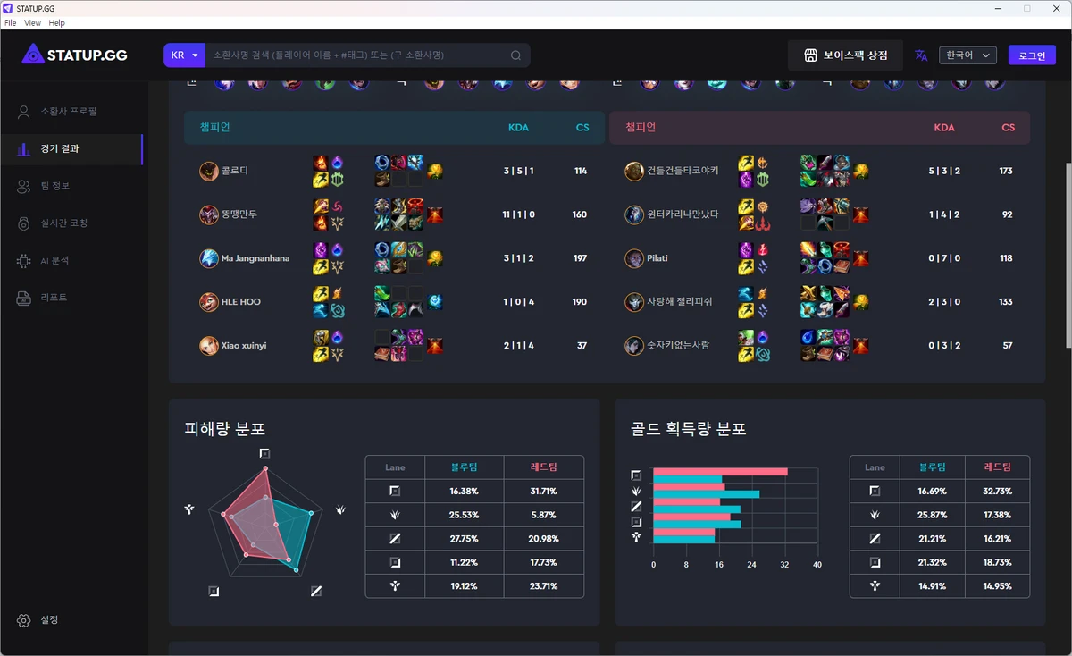 STATUP.GG 스크린샷 2
