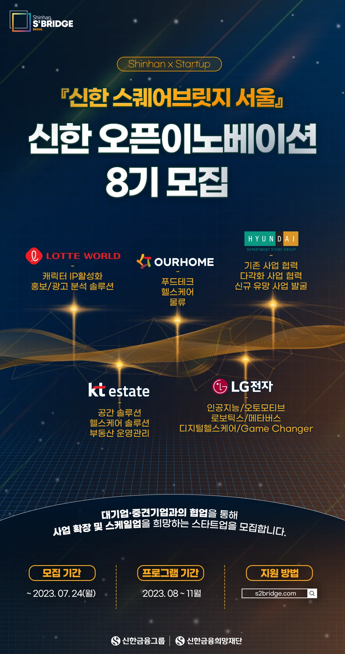 대기업X스타트업 신한 오픈이노베이션 8기 참여팀 모집해요. 스크린샷 1