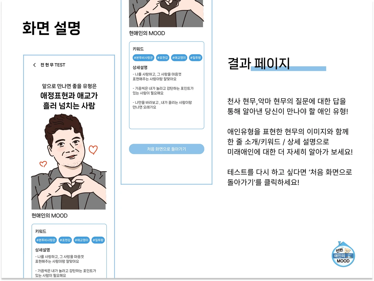 전현MOOD 테스트 스크린샷 5