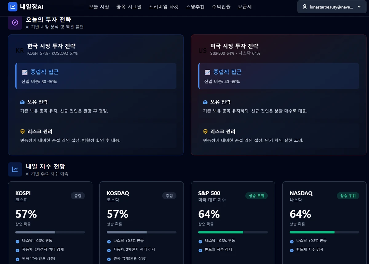 내일장AI 스크린샷 1