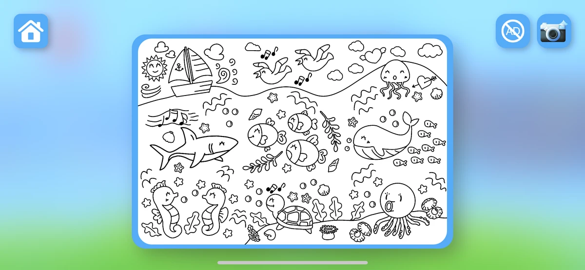 KidsLand ColoringBook 스크린샷 2