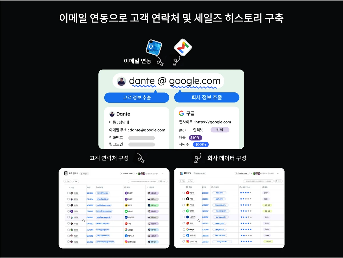 트래킷 스크린샷 1