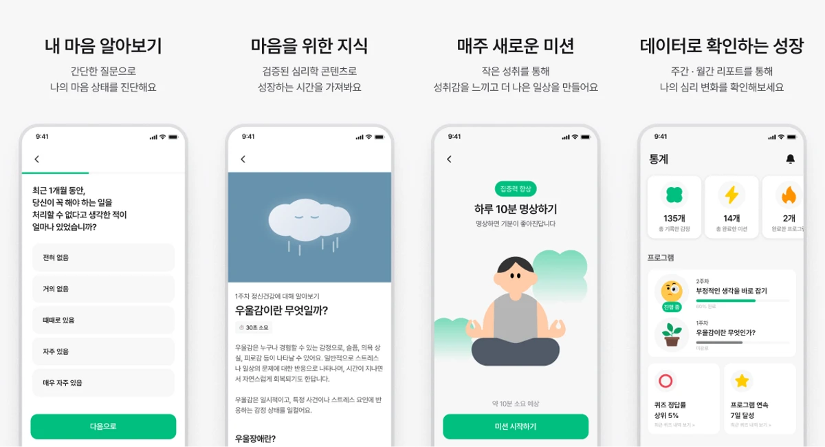 나만의 마음 건강 트레이너 SYMPLE 스크린샷 2