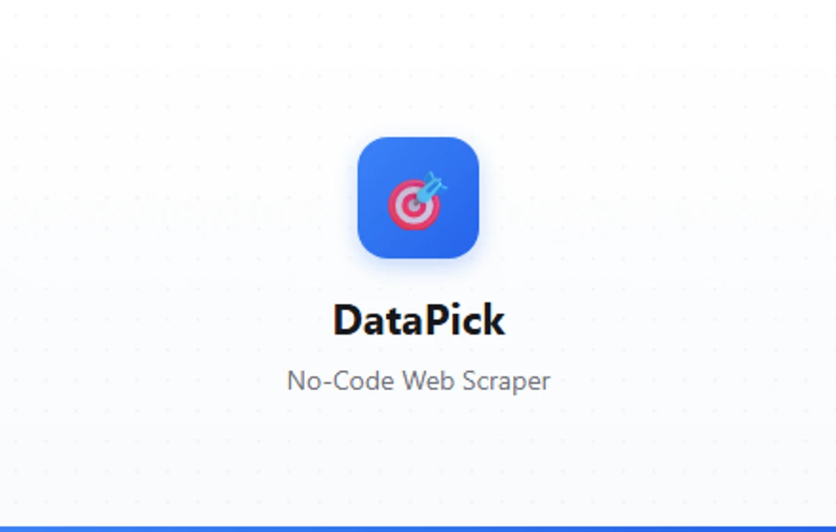 DataPick 스크린샷 1