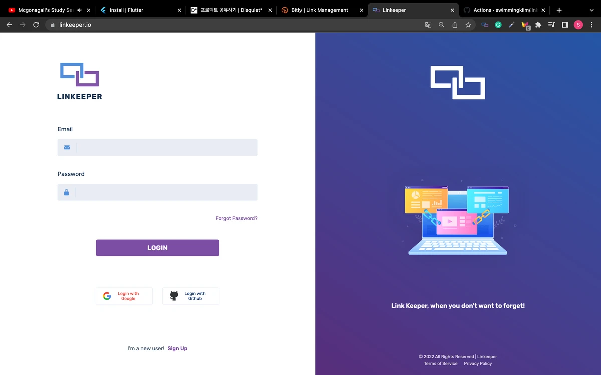 Linkeeper 스크린샷 1