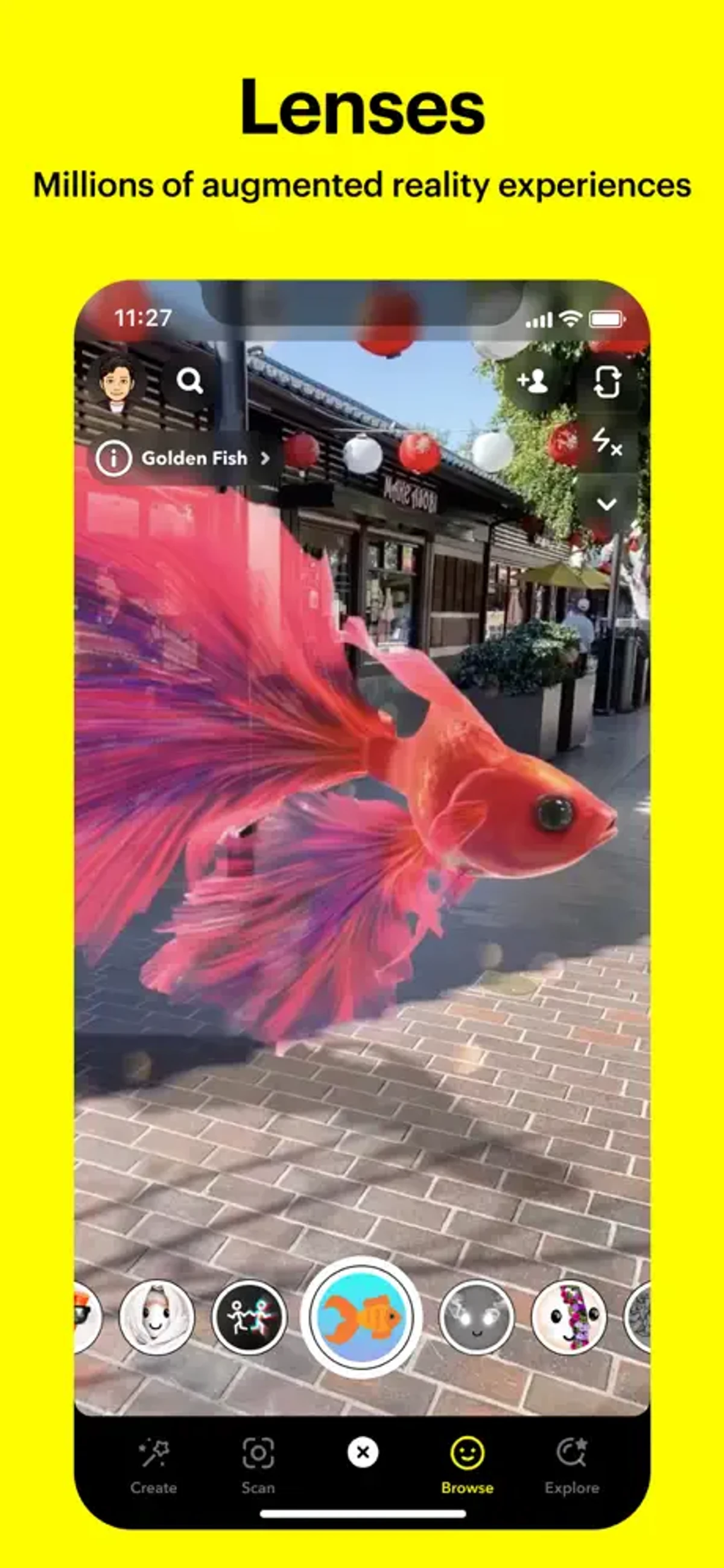스냅챗 Snapchat 스크린샷 3