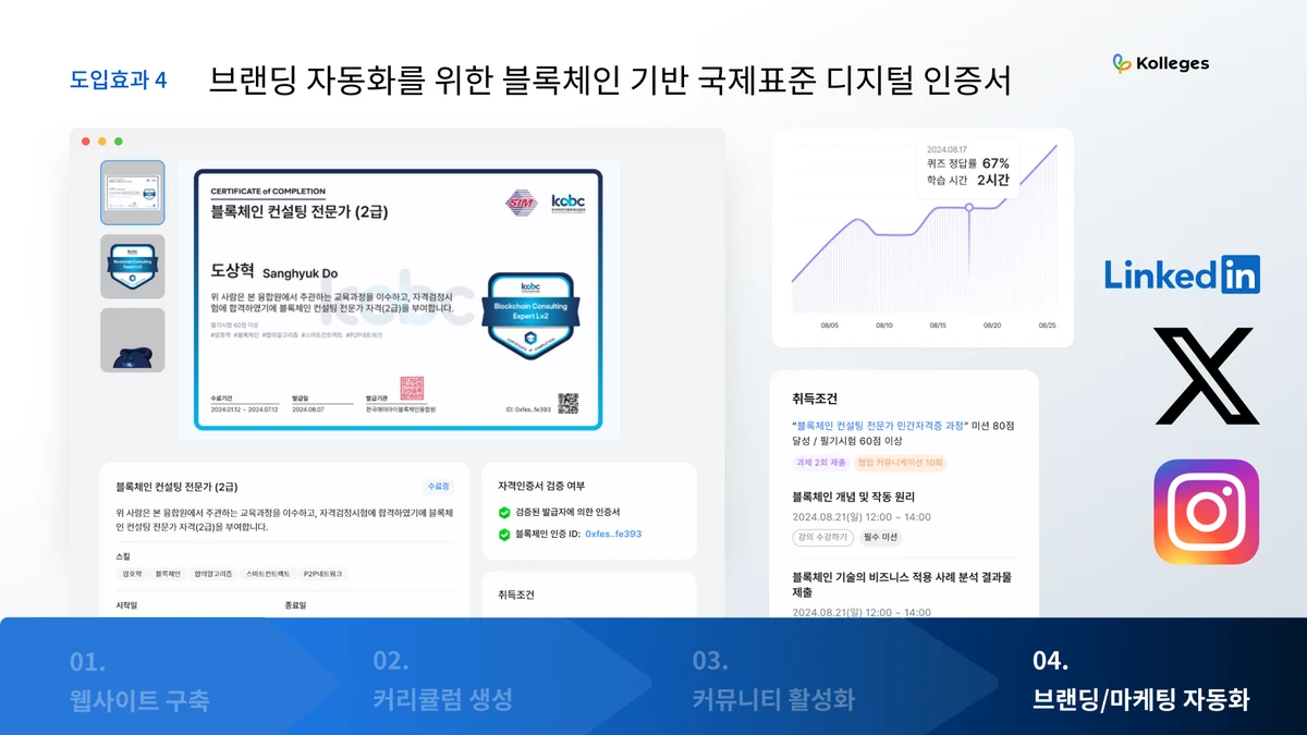 칼리지스 스크린샷 3