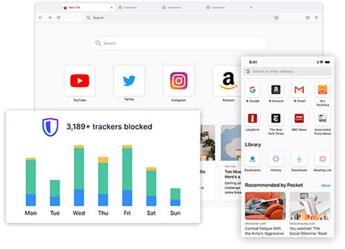 파이어폭스 브라우저 Firefox Browser 스크린샷 1