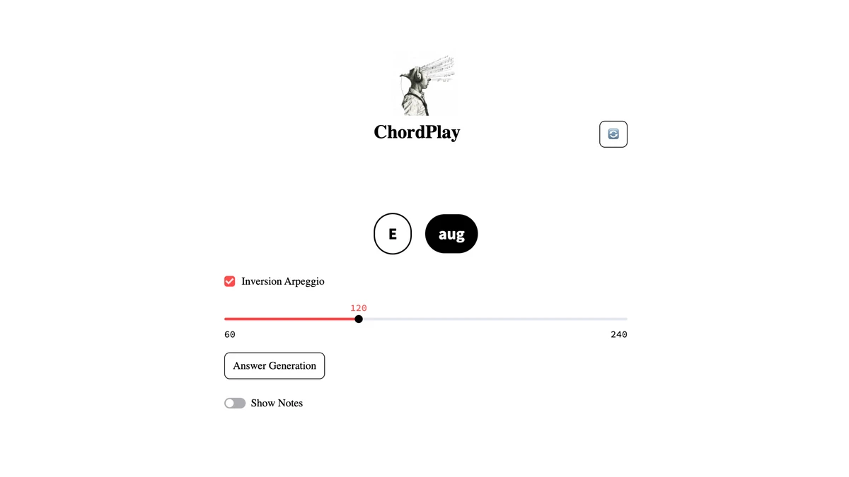 ChordPlay 스크린샷 1