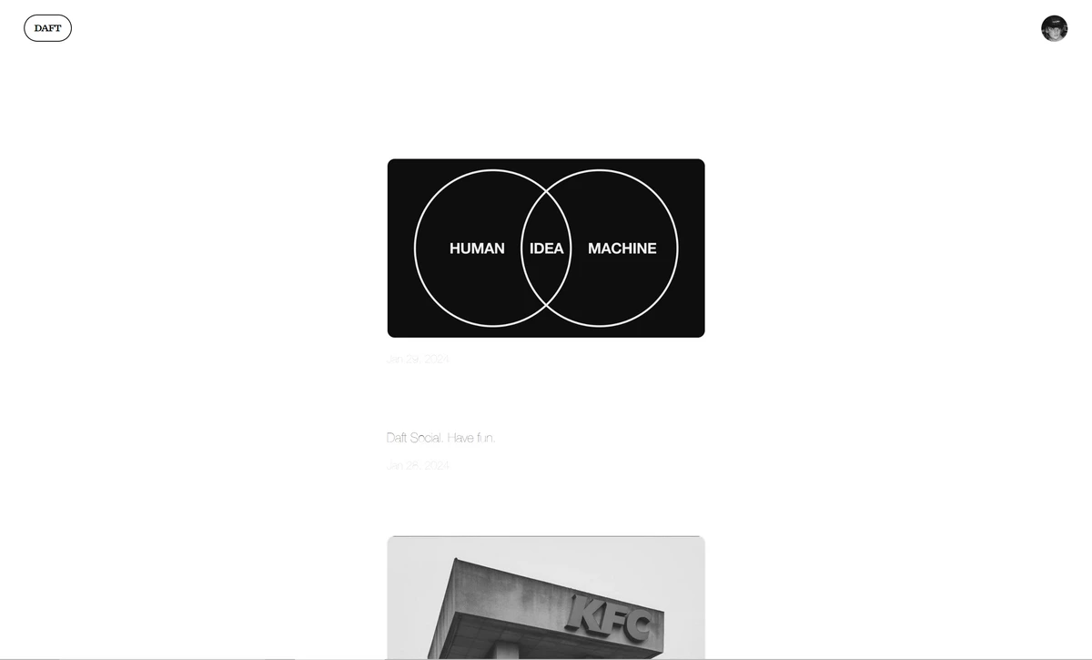 Daft Social 스크린샷 2