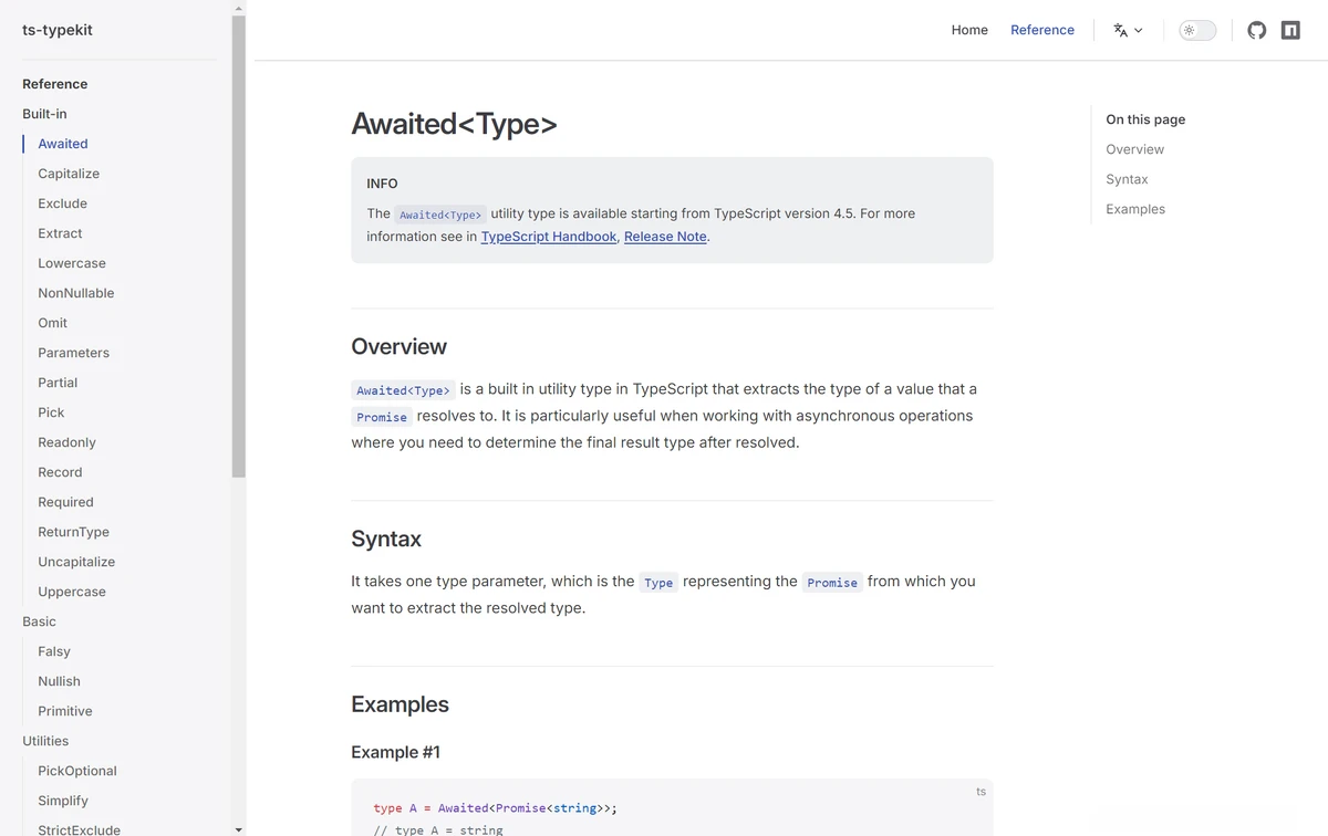 ts typekit 스크린샷 2