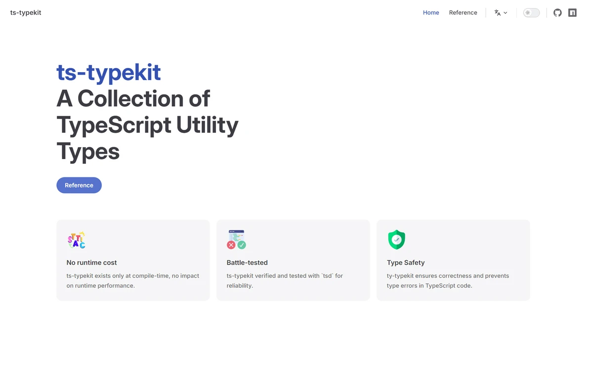 ts typekit 스크린샷 1