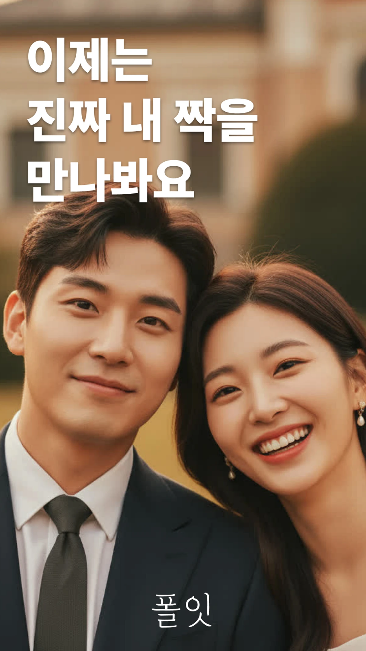 가치관 기반 소개팅앱 폴잇 스크린샷 1