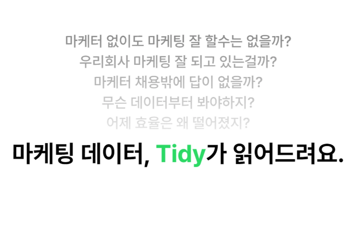 Tidy 스크린샷 1