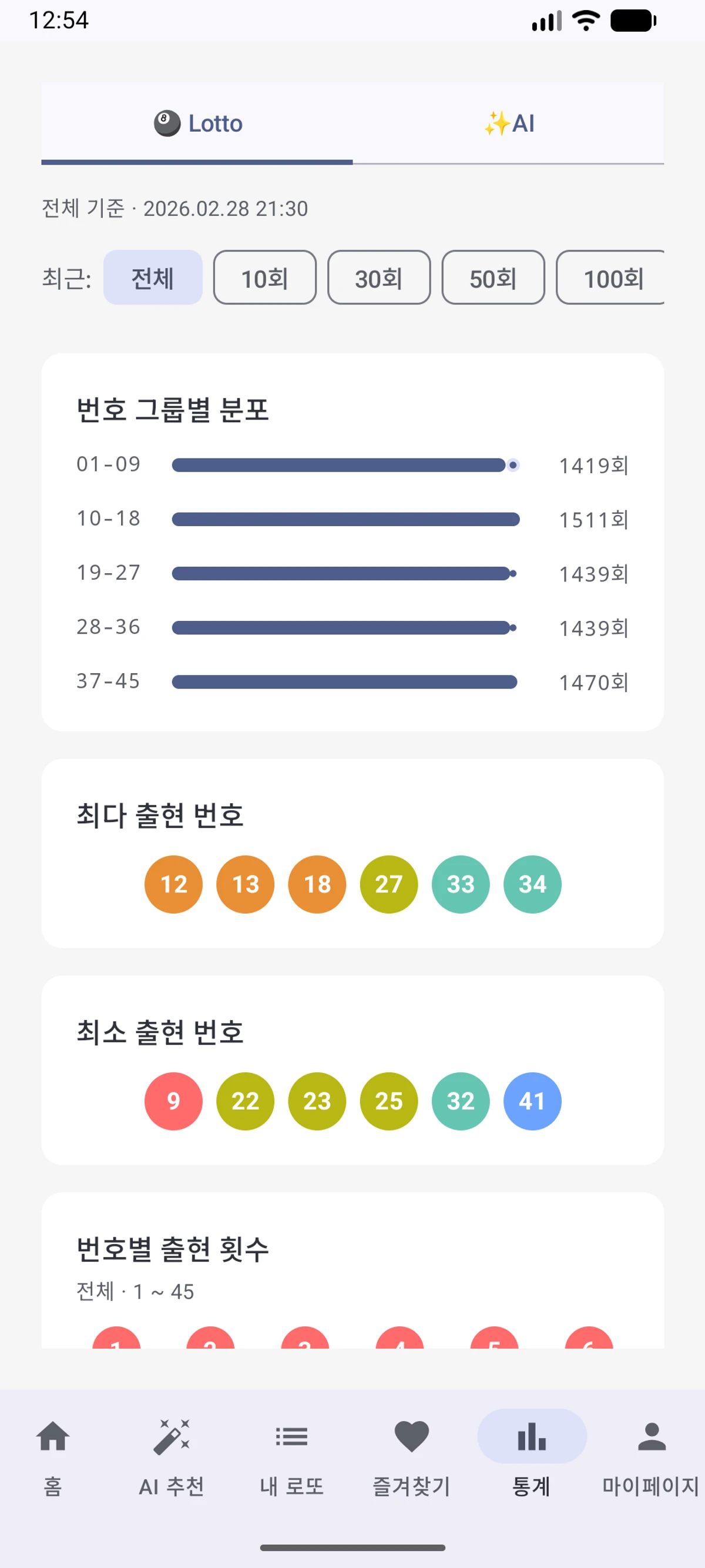 로또 매니저 스크린샷 4
