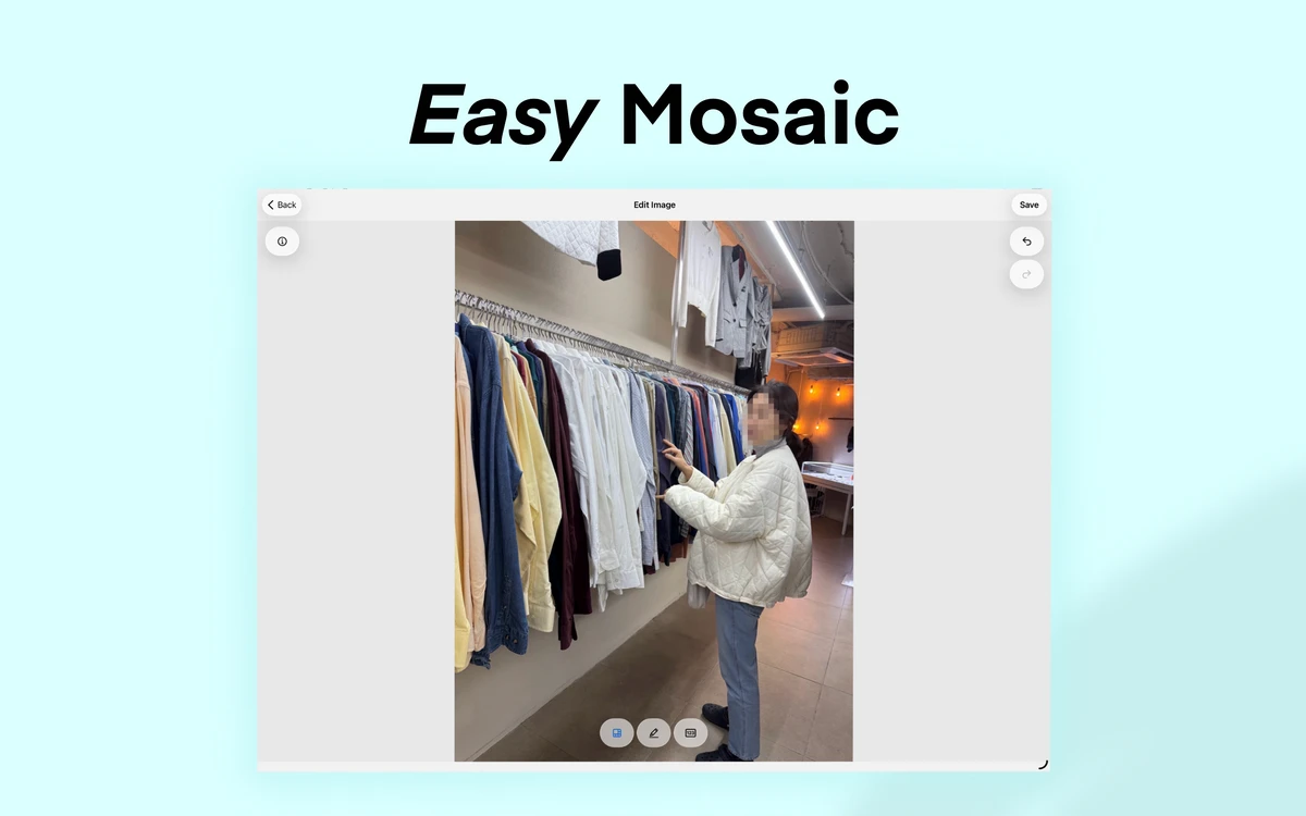 Moza 이미지 에디터 스크린샷 2