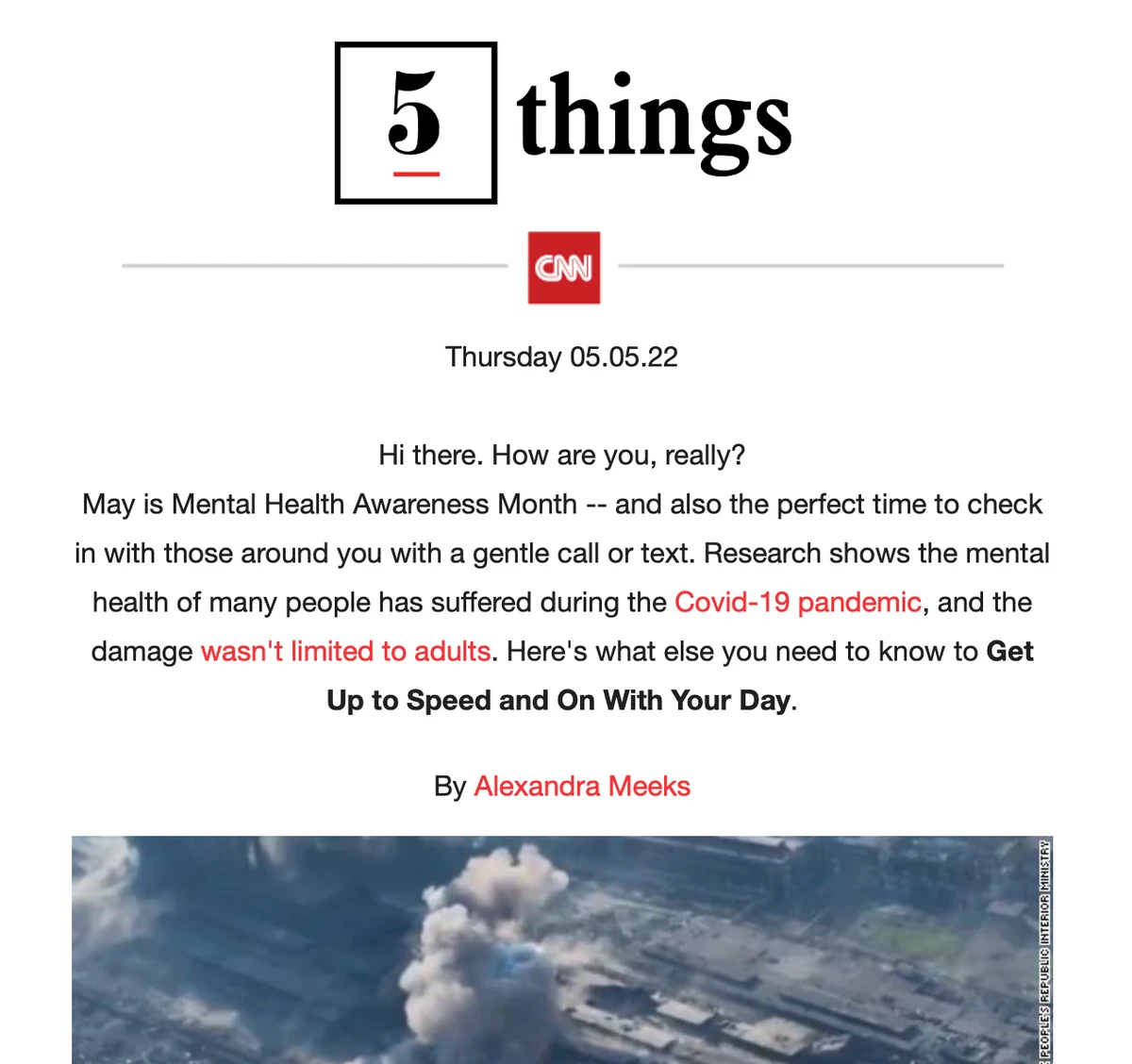 5 Things by CNN 스크린샷 1