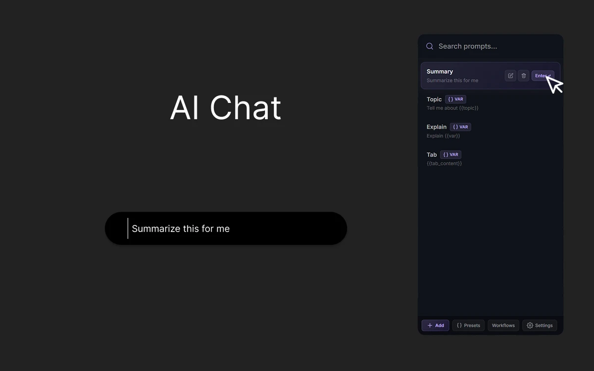 Universal Prompt Injector 스크린샷 1