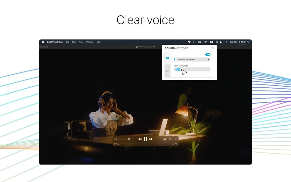 Just Voice Lite 스크린샷 2
