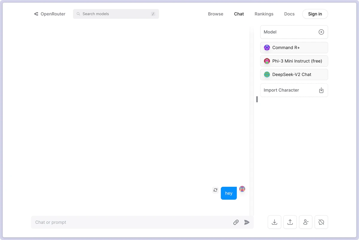 오픈라우터 OpenRouter 스크린샷 3