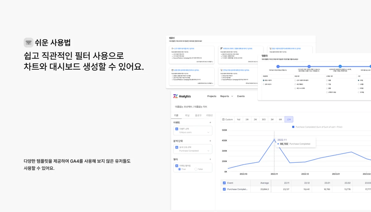제트 애널리틱스 스크린샷 2