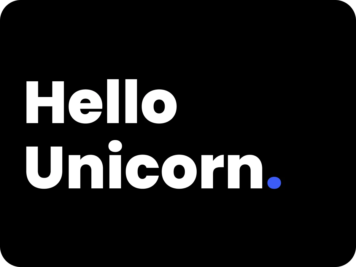 Hello unicorn 스크린샷 1