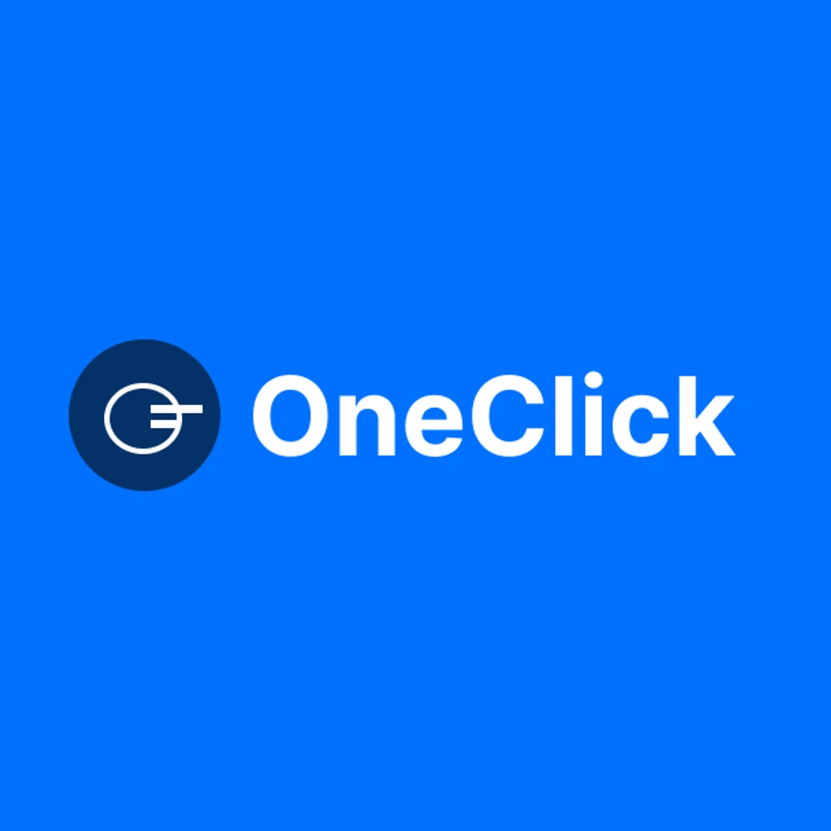 OneClick 스크린샷 1