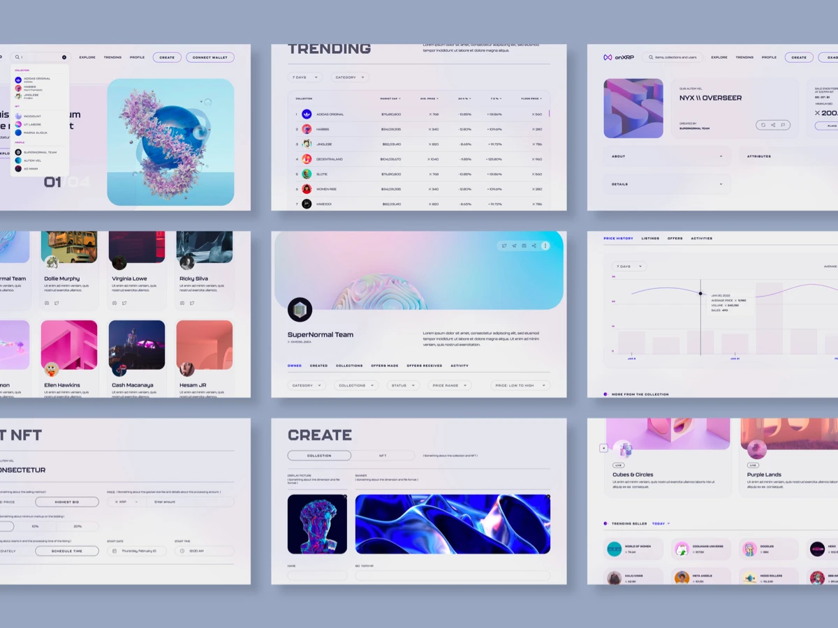 onXRP NFT Marketplace 스크린샷 1