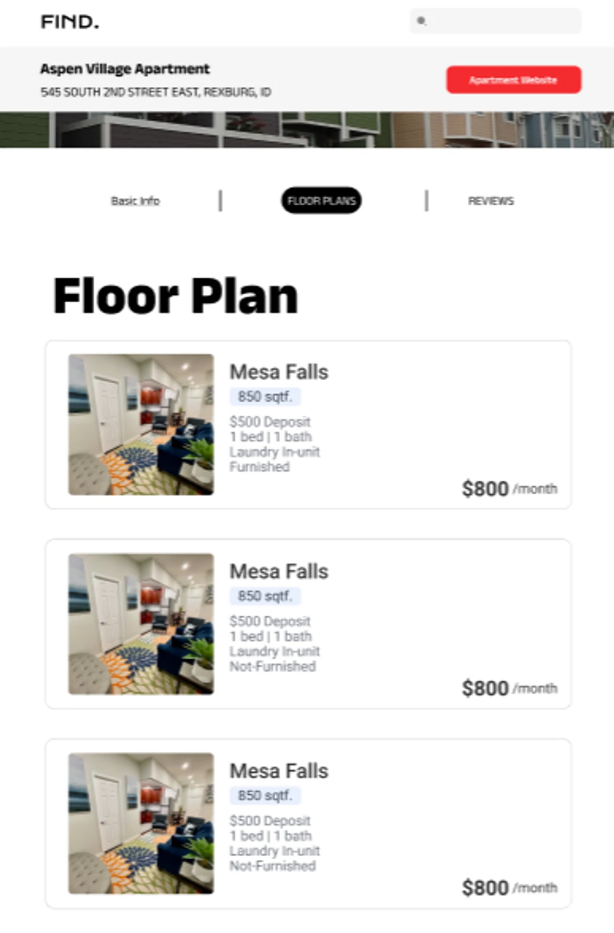 Findmyhousings 스크린샷 2