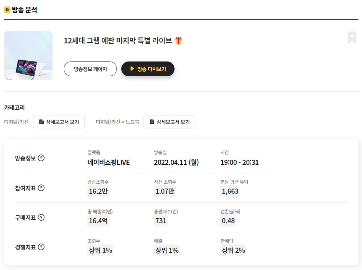 라방바 데이터랩 스크린샷 2
