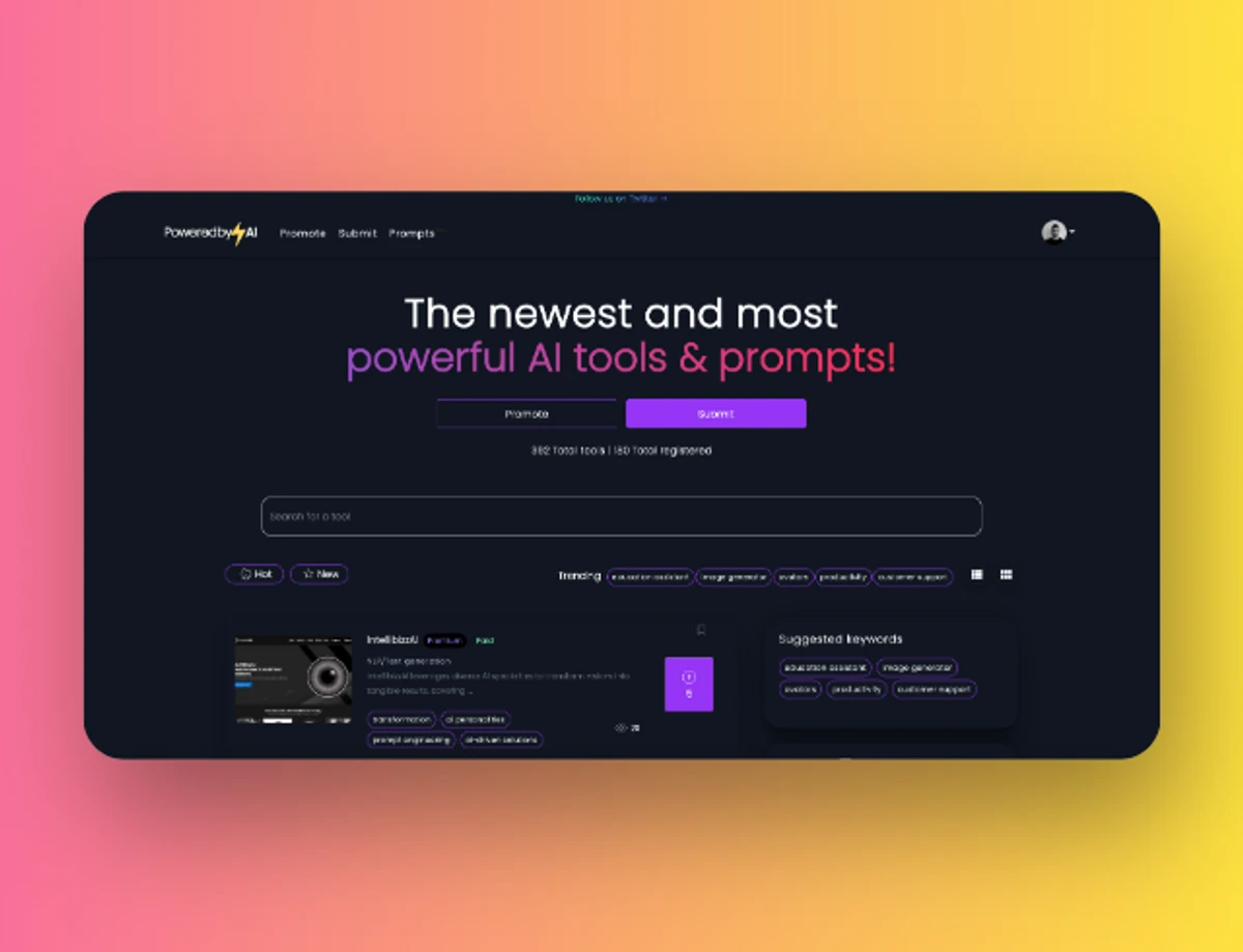 Powered by AI 스크린샷 2