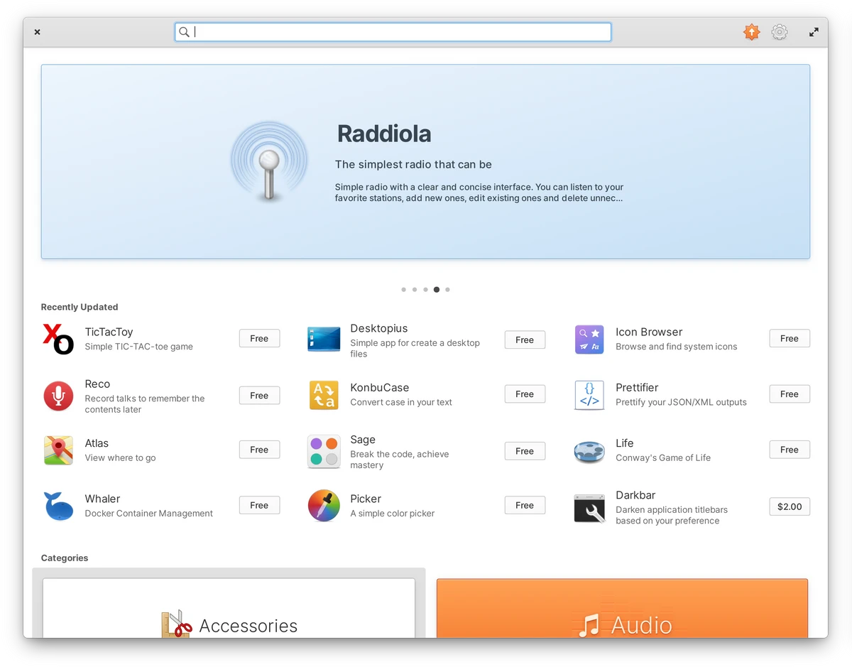 엘리멘터리 Elementary OS 스크린샷 2