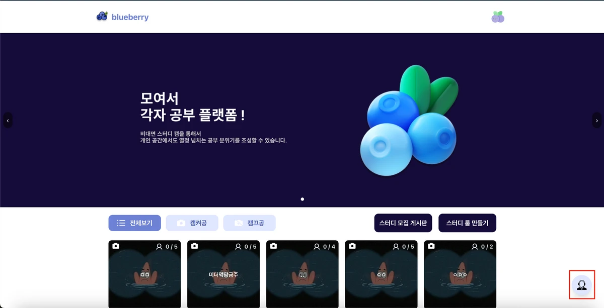 blueberry 스크린샷 1
