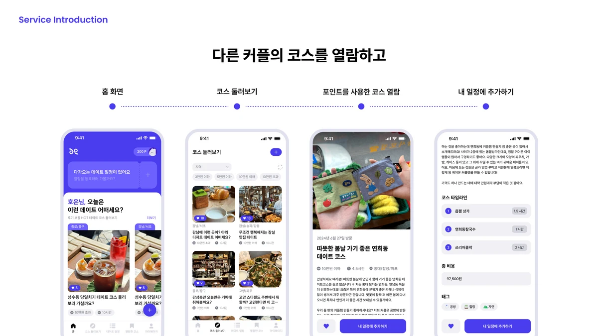 데이트로드 스크린샷 2