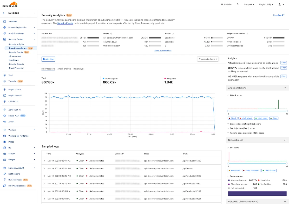 클라우드플래어 Cloudflare 스크린샷 1
