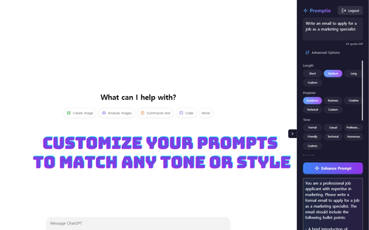 Promptie 스크린샷 3