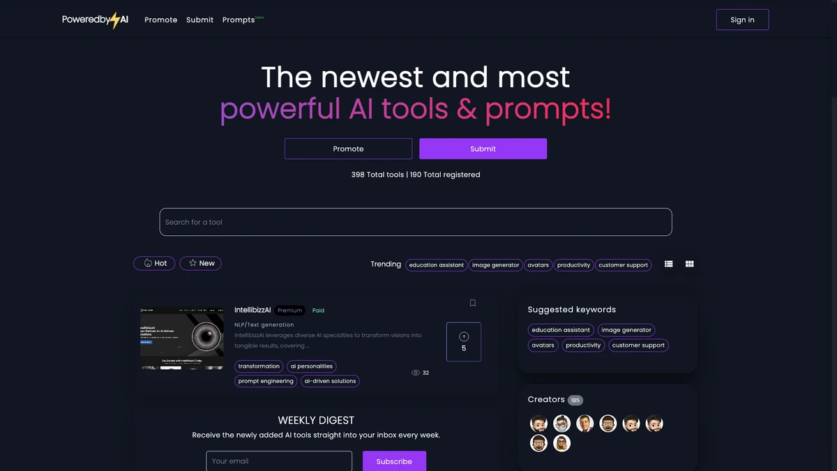 Powered by AI 스크린샷 1