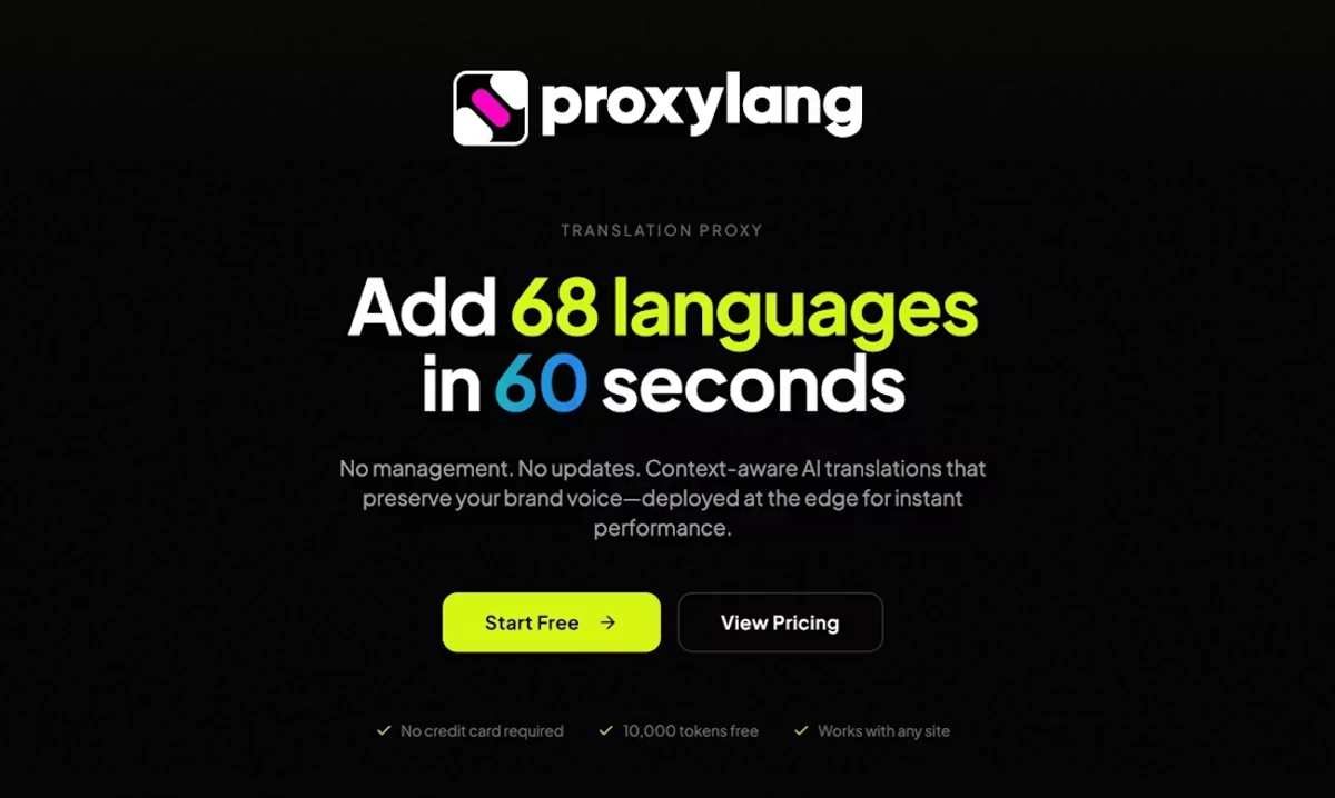 Proxylang 스크린샷 1