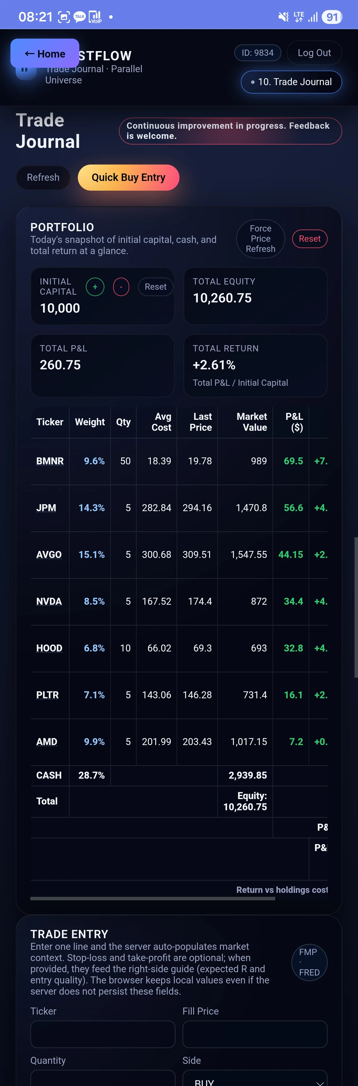 Inveflo 스크린샷 2
