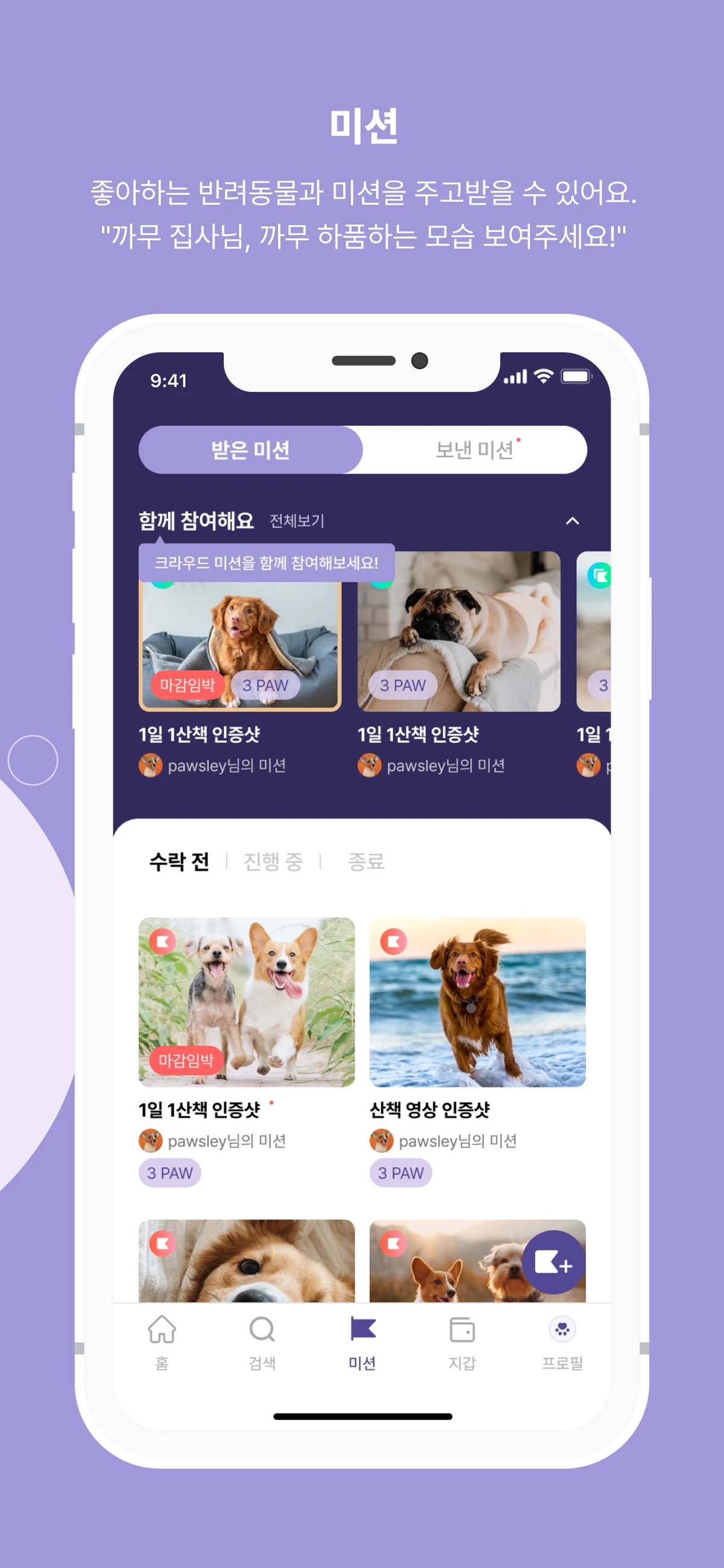 포슬리 Pawsley 스크린샷 2