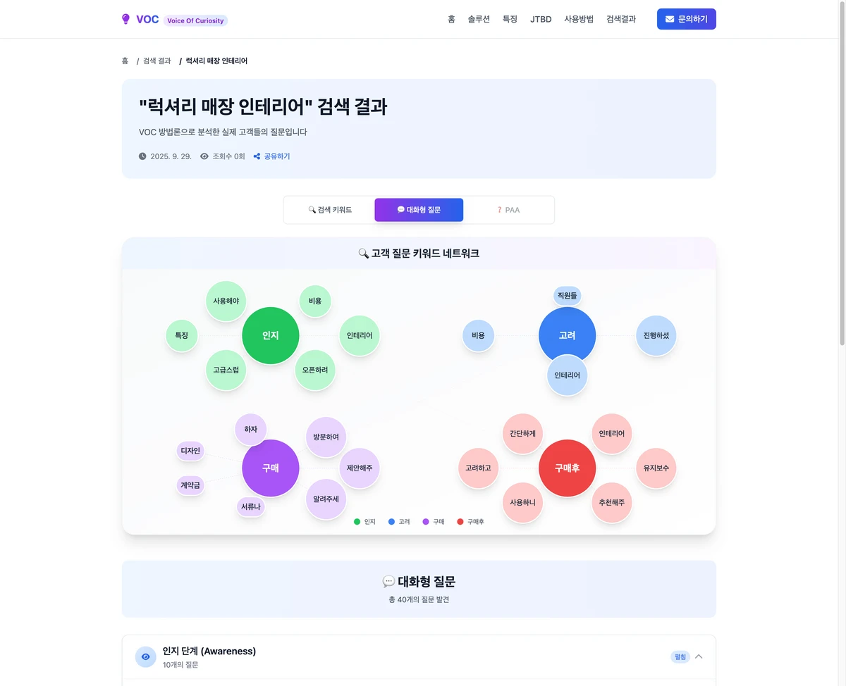 고객이 진짜 원하는 게 뭘까 Voice Of Curiosity 스크린샷 3