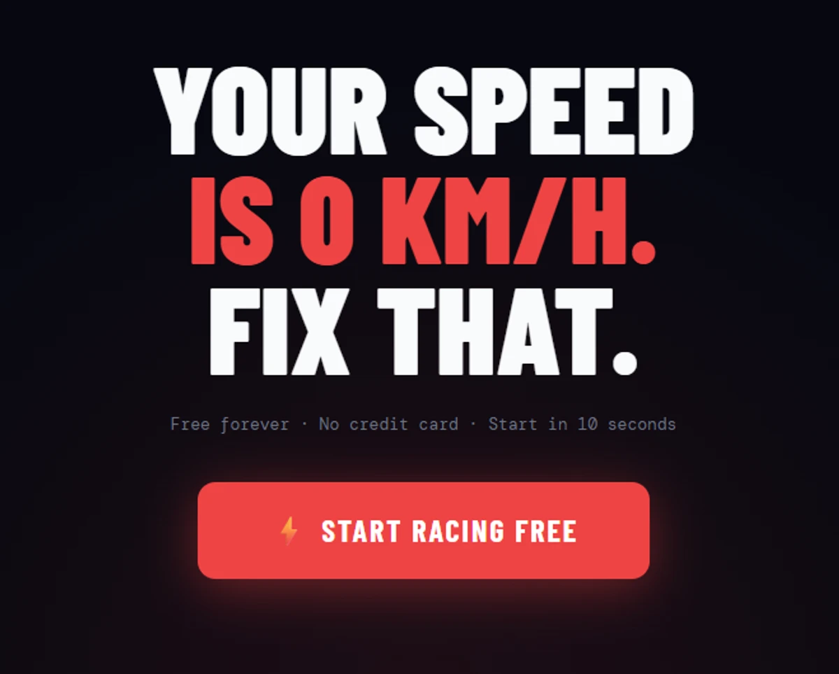 Hustle racer 스크린샷 1
