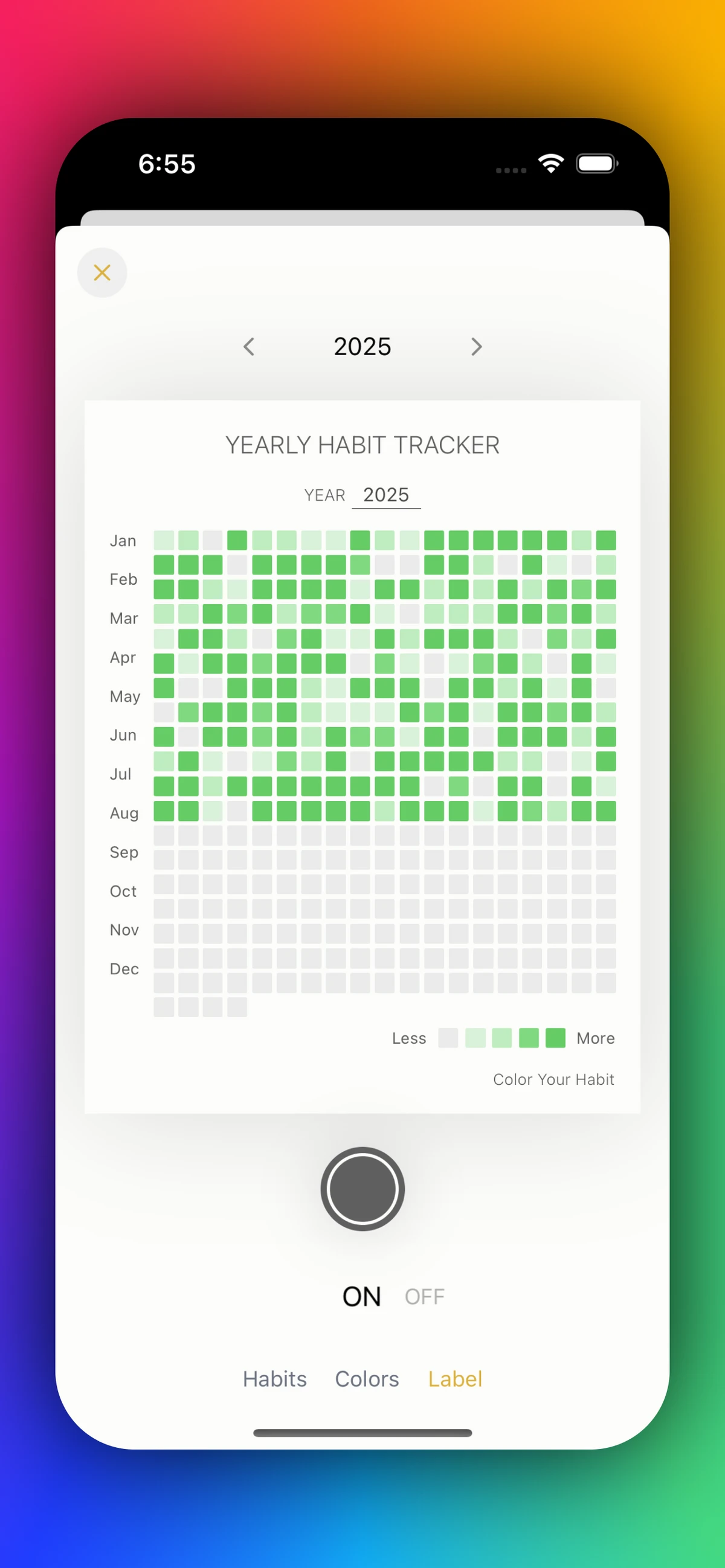 Color Your Habit 스크린샷 5