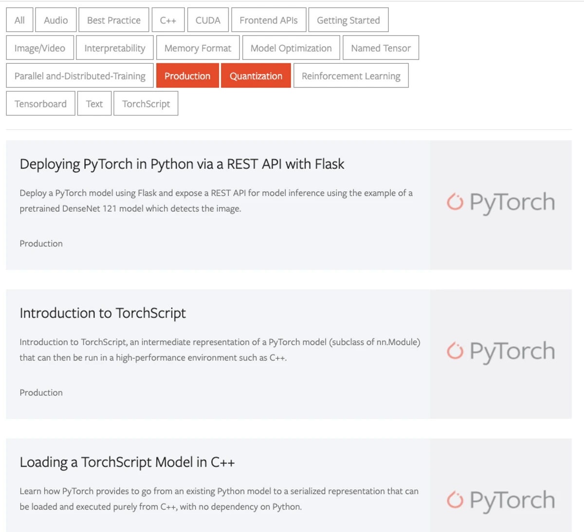 PyTorch 파이토치 스크린샷 2