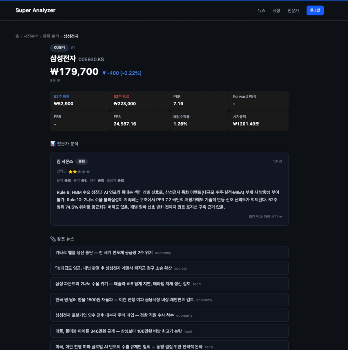 Super Analyzer 스크린샷 4