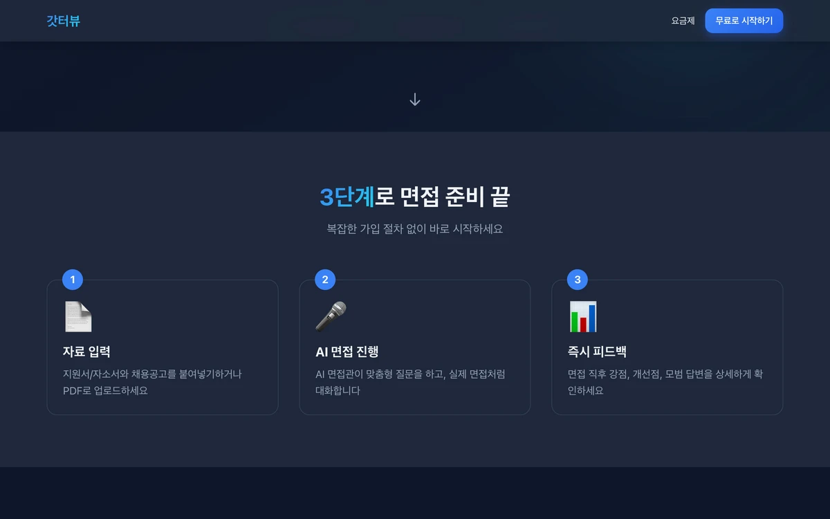 갓터뷰 스크린샷 2