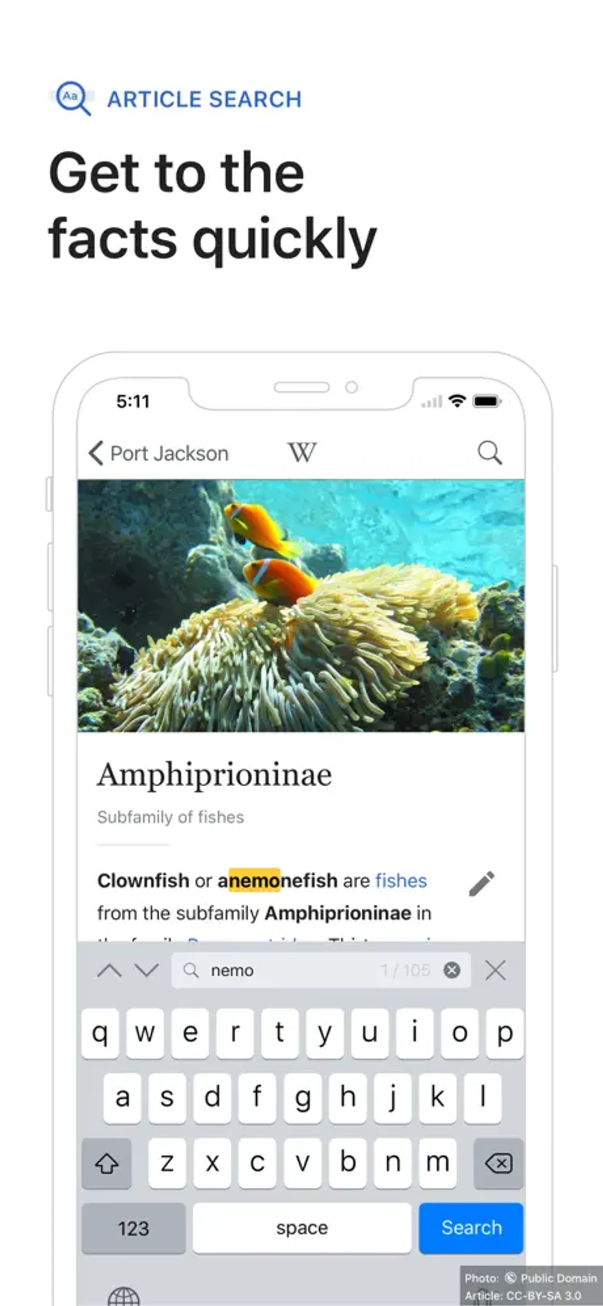 위키백과 Wikipedia 스크린샷 3